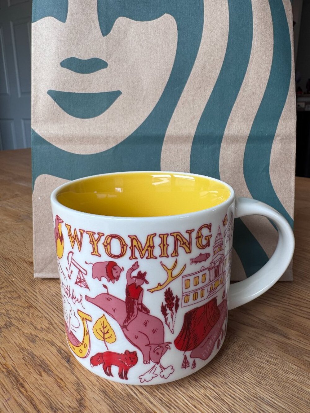 Starbucks Been There Series Wyoming Mug